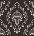 damask seamless pattern element classical vector image