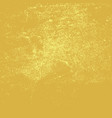 distressed yellow background vector image vector image