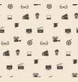 seamless pattern film frame vector image