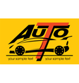auto vector image vector image