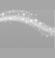 white gradient winter snow wind with fog vector image