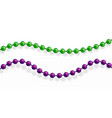 pure beads are realistic vector image