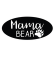 mama bear vector image