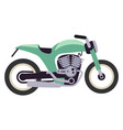 speed motorcycle fast urban transport sport bike vector image