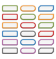 buttons vector image vector image