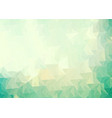 emerald green abstract gradient background vector image