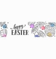 easter greeting card vector image vector image