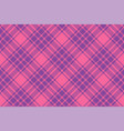 tartan plaid background diagonal check seamless vector image vector image