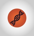 biology logo vector image vector image