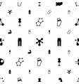 model icons pattern seamless white background vector image vector image