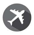 airplane design vector image vector image
