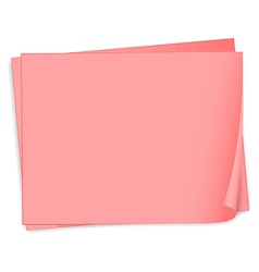 Empty pink bondpapers Royalty Free Vector Image
