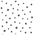 animal footprints seamless background vector image