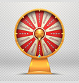 fortune wheel turning roulette 3d wheels lucky vector image vector image