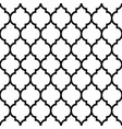 moroccan tiles design seamless black pattern vector image