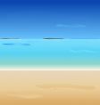 summer background vector image vector image