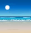 summer background vector image vector image