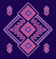 tribal line shapes ethnic pattern sacred vector image