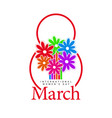 international women s day vector image vector image