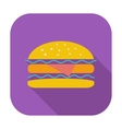 burger vector image vector image