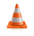 road cone - repair vector image