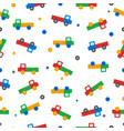 cute seamless pattern consisting colorful vector image vector image