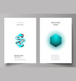 the two editable layout vector image