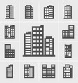 building icons vector image