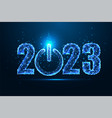 2023 new year startup business project concept vector image vector image