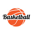 basketball poster vector image vector image