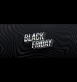 black friday sale design vector image vector image