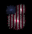 happy 4th of july vector image vector image