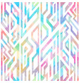 multicolor geometric seamless pattern vector image vector image