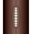 american football ball background vector image vector image
