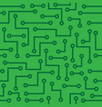 seamless background with microcircuit vector image vector image