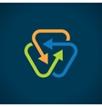interact vector image vector image