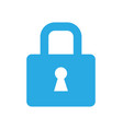 lock icon security symbol flat style isolated vector image