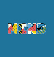 mind concept word art vector image vector image