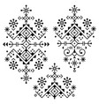 modern minimal tribal line art design set vector image