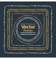 color hand drawn frames set isolated frame vector image vector image