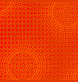 halftone color pop art background vector image vector image
