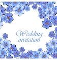 greeting card watercolor can be used vector image