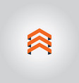 building architecture logo vector image
