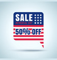 banner for memorial day vector image vector image