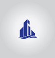 building construction logo vector image