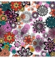 mandala ornament seamless pattern vector image vector image