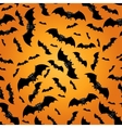 seamless pattern with bats vector image