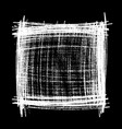 scribble hand drawn stain in chalk vector image
