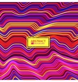 warped lines backgroundcolorful abstract vector image