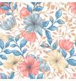 seamless retro pattern vector image